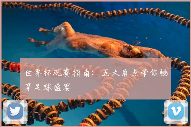 世界杯观赛指南:五大看点带你畅享足球盛宴